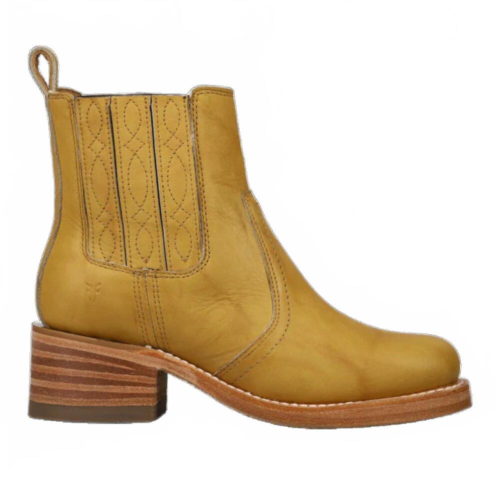 NEW FRYE women's campus chelsea boot in banana